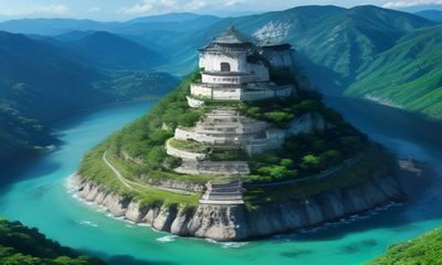 塔巴斯盐湖奇景，白色盐壳在阳光下闪烁，形成超现实地貌