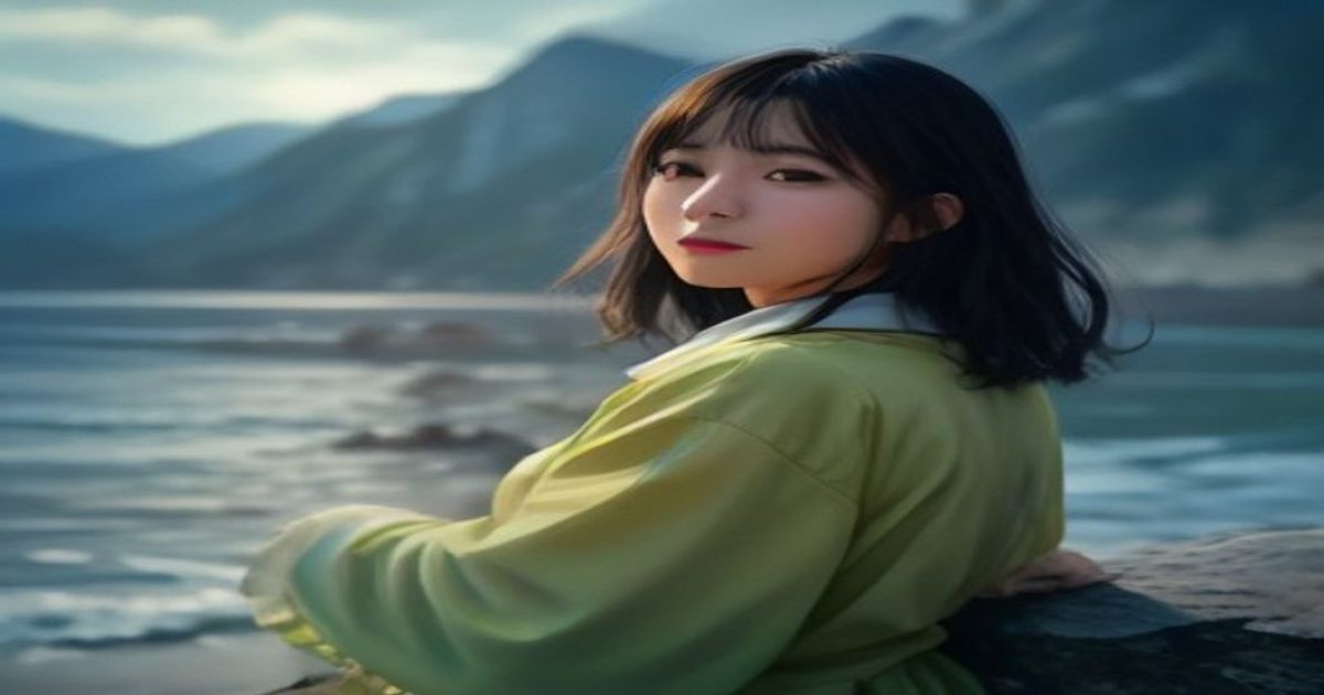 伊朗塔巴斯沙漠绿洲全景，金色沙丘与棕榈树林交相辉映，蓝天白云映衬